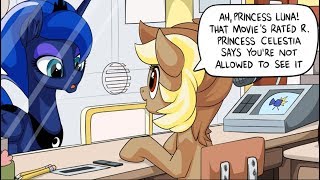 [MLP Comic Dub] Luna Goes to the Movies (comedy)
