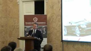 Лекция начальника Октябрьской железной дороги в ВШМ