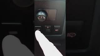 Кашкай j10-правильная работа кнопки ПТФ.