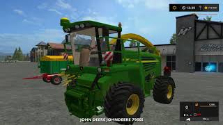 МОД КОМБАЙНА JOHN DEERE 7950I V1.0 ДЛЯ FARMING SIMULATOR 2017