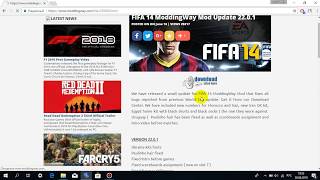 Как установить патч Moddingway 22.00 на FIFA 14 (World Cup 2018)