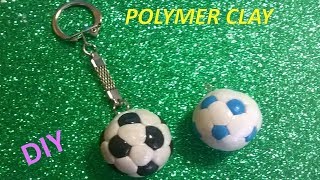 Полимерная глина Футбольный мяч из полимерной глины/Polymer clay