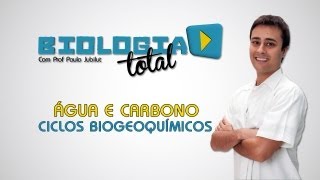 Água e Carbono - Ciclos Biogeoquímicos - Prof. Paulo Jubilut