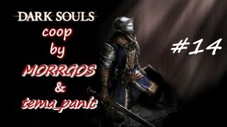 Dark Souls. Coop #14. Два нуба в Крепости Сена