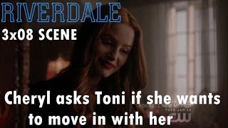 Cheryl asks Toni if ​​she wants to move in with her - Riverdale 3x08