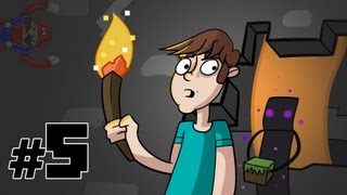 Minecraft Daily w/ SSoHPKC : Sly : Kootra : and Nova Part 5 - The Birth of Glidey McPlane