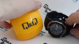 Часы Q&Q M012-002 (QQ M012J002Y) - видео обзор недорогих часов от PresidentWatches.Ru