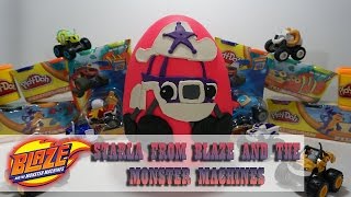 Giant Play Doh Egg! Starla from Blaze and the Monster Machines