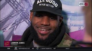 LeBron's classic response to Enes Kanter after Cavs' comeback win over Knicks