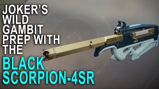 What's Your Best Gambit Gun? Black Scorpion-4SR Rampage Scout Rifle Gambit Gameplay | Destiny 2