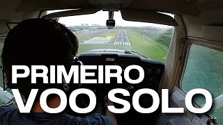 Meu primeiro voo solo!! Cessna 150