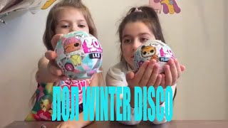 РАСПАКОВЫВАЕМ ЛОЛ из НОВОЙ ЗИМНЕЙ КОЛЛЕКЦИИ  Surprise Winter Disco!!! Собираем СНЕГОВИКА!!!