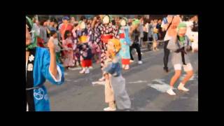 船橋市民祭り②バカ面踊り