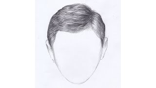 Как рисовать ВОЛОСЫ МУЖЧИНЫ карандашом. Урок 65. How to Draw Hair Men pencil