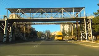 Driving in the city 6. Tbilisi streets. улици Тбилиси 6