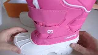 Campri Snow Boot Pink Junior - Snow Boots Unboxing Video