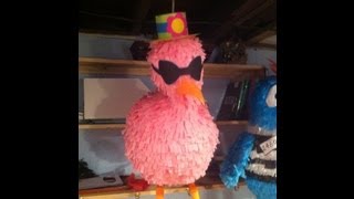 Pinata how to make a pinata pink flamingo