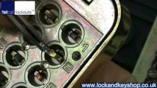 How to change the code on a digital lock
