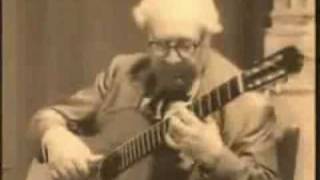 Andres Segovia plays Bach Prelude BWV 1007 ( Live ! )