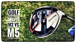 GOLF DRIVER TEST | TAYLORMADE M5 2019 vs. M2 2016 | welcher ist der BESTE Taylormade Driver?
