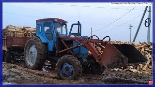 Работа Блокировок 4х4 Т-40АМТ TURBO. #Maksim_TechnikPRO