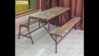 Скамейка стол трансформер 3 в 1