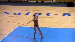 Alexia DESSY - Championne de France Junior 2011 de Twirling Bâton