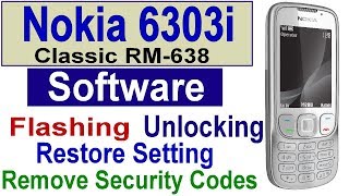 How to Flash Nokia 6303i Classic With Infinity Best, Nokia 6303 Software Problem Solution, TahirTech