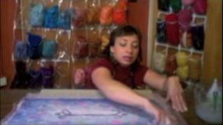 Wet felting 6 - Felting