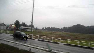 [C57]SL村上ひな街道号新津行き車窓新発田～月岡(運停)[羽越本線]