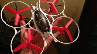 Syma X3 Quadcopter - Maiden Flight (with On-The-Fly Review Commentary)