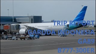 TRIP REPORT: GARUDA INDONESIA GA89  ECONOMY CLASS AMSTERDAM TO JAKARTA B777-300ER (PK-GIJ)