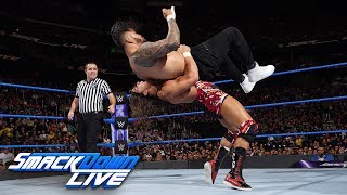 The Usos vs. Chad Gable & Shelton Benjamin: SmackDown LIVE, Dec. 19, 2017