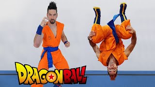 Dragon Ball Super Training In Real Life (Flips, Parkour with Weights)