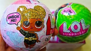 Золотые куклы ЛОЛ шар сюрприз оригинал или подделка LQL