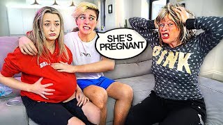 I Told My Mom My Girlfriend Is Pregnant! (PRANK)