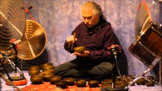32 Modern Bowl Orchestral Set Meditation & Demonstration including 3 Celestial Gongs and  a