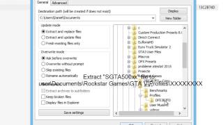 Grand Theft Auto V 100% save game TUTORIAL+Download link