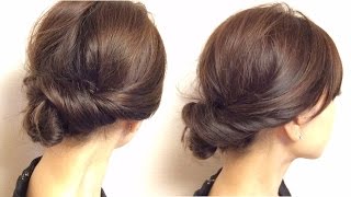 結婚式パーティーに♡簡単ヘアアレンジ