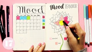 How To Create A Mood Tracker In Your Bullet Journal | Plan With Me
