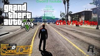 Xbox 360 GTA 5 1.17 - 1.18 Online/Offline Mod Menu