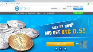 Bitcy.biz   топовый проект! Зарабатывай даже без вложений!