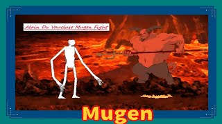 Mugen : SCP-096 (SCP Containment Breach) Vs Satan (Bible Fight) (Request)