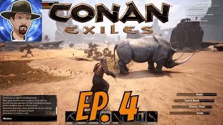 TIER 2 UPGRADE and BIG GAME HUNT!- CONAN EXILES UPDATE #33- S2 EP. 4- CO-OP GAMEPLAY