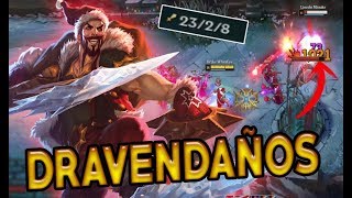 PEDAZO FEDEO QUE ME HE METIDO CON SANTA DRAVEN | League of Legends | Drake Rajanj
