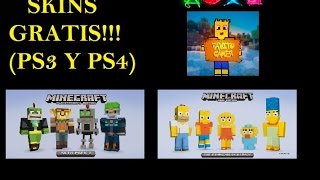 Minecraft : "Como tener todas las skins Gratis"(PS3 Y PS4)