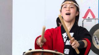 伊豆総合高校 郷土芸能部 -  第２回全国高校生太鼓甲子園 優秀賞 富士山太鼓まつり