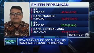 Analis: Kabar BCA Akuisisi Rabobank Ditanggapi Negatif Oleh Pasar