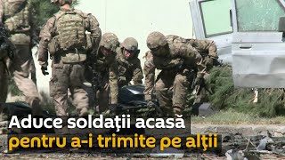 Pacificatorul agresiv: Trump vrea să-i aducă acasă pe soldații americani