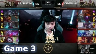 SuperMassive vs Gigabyte Marines | Game 3 LoL MSI 2017 Play-In | SUP vs GAM G3 MSI 2017